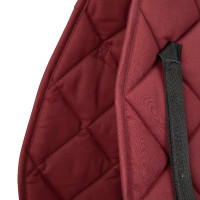 Shires Arma Comfort Lite zadeldek Zwart kersenrood