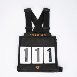 Set startnummers kind Shires Aubrion Zwart