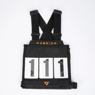 Set startnummers kind Shires Aubrion Zwart