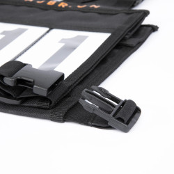 Set startnummers kind Shires Aubrion Zwart