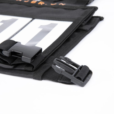 Set startnummers kind Shires Aubrion Zwart