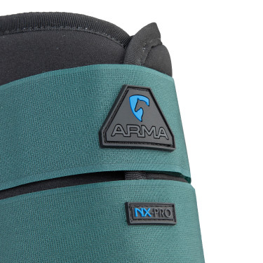 Gesloten peesbeschermers Nx-Pro Shires Arma Groen Gesloten peesbeschermers Nx-Pro Shires Arma Groen
