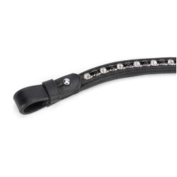 Hoofdstel-frontriem met strass Shires Velociti GARA – ruitersport Hoofdstel-frontriem met strass Shires Velociti GARA – ruitersport