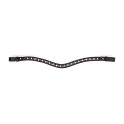 Zwarte strass-frontdeel Shires Velociti Gara Bruin