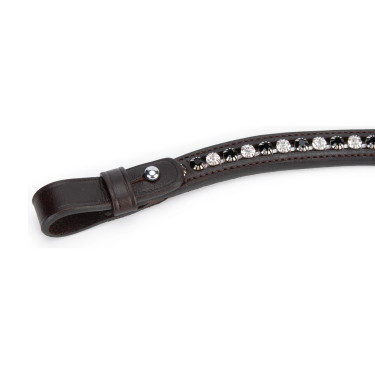 Zwarte strass-frontdeel Shires Velociti Gara Bruin