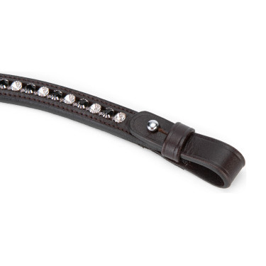 Zwarte strass-frontdeel Shires Velociti Gara Bruin