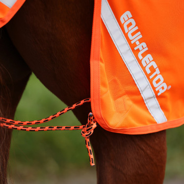 Shires Equi-Flector® mesh achterdeken Feloranje