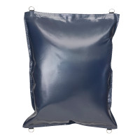 Shires FreeGraze duurzame PVC hooinet met rits Marine Marineblauw