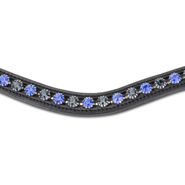 Shires Velociti Gara frontstuk in twee tinten Zwart / blauw