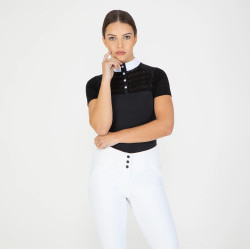 Wedstrijdshirt paardrijden Aubrion Optima VX – dames