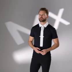 Heren wedstrijdshirt paardrijden – Shires Aubrion Optima MX