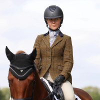 Jas Saratoga Shires Aubrion Bruine eiken ruiten Motieven