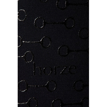 Hoogwaardige siliconen taille legging Lucinda kind Horze Donker marineblauw