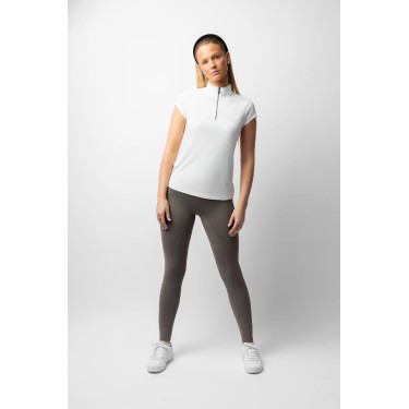 Dames paardrij T‑shirt kort, UV40+ | B Vertigo Joelle
