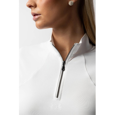 Dames paardrij T‑shirt kort, UV40+ | B Vertigo Joelle