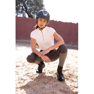 Dames paardrij T‑shirt kort, UV40+ | B Vertigo Joelle