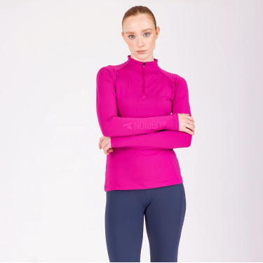 Aubrion React basislaag lange mouw – paardrijshirt UPF50