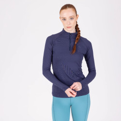 Aubrion React basislaag lange mouw – paardrijshirt UPF50