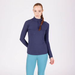 Aubrion React basislaag lange mouw – paardrijshirt UPF50