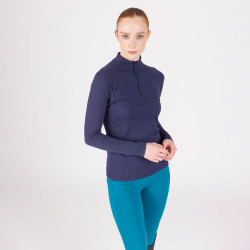 Aubrion React basislaag lange mouw – paardrijshirt UPF50