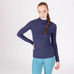 Aubrion React basislaag lange mouw – paardrijshirt UPF50