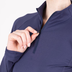 Aubrion React basislaag lange mouw – paardrijshirt UPF50