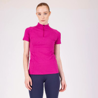 React Shires Aubrion korte mouwen onderlaag Fuchsia Roze