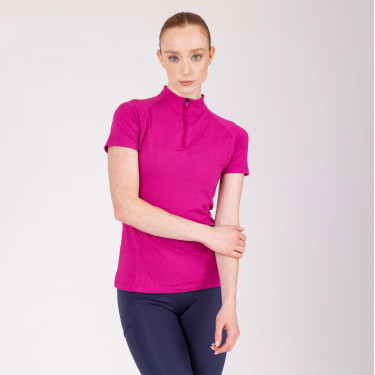 Aubrion React onderlaag korte mouw – paardrijshirt | Equi-Clic