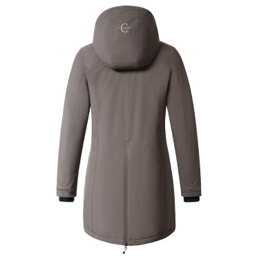 Covalliero Parka AW26 Dames Melkchocolade Grijs Covalliero Parka AW26 Dames Melkchocolade Grijs