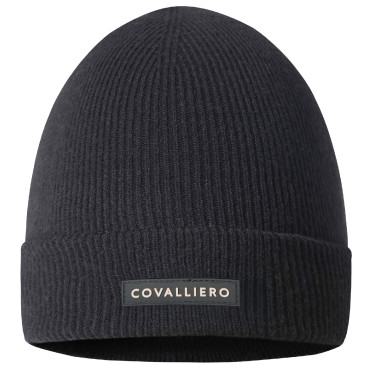 Covalliero Gebreide Oornetjes AW26 Zwart