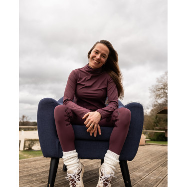 Manhattan paardrijlegging GEM Wijnrood Bordeaux