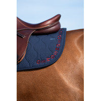Essentiel Springzadelonderlegger GEM Equitation Marineblauw / bordeaux logo