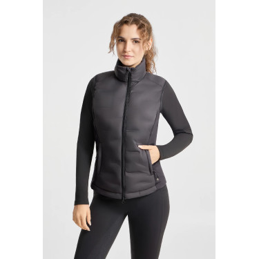 Aloise gewatteerde verwarmde damesbodywarmer Horze dames