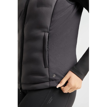 Aloise gewatteerde verwarmde damesbodywarmer Horze dames