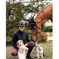 Kort oornetje Atlas GEM Equitation Zwart Kort oornetje Atlas GEM Equitation Zwart
