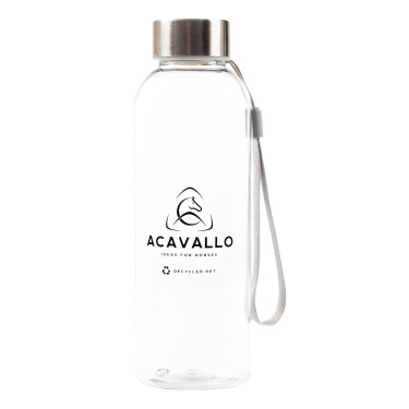 Fles van gerecycled plastic Acavallo