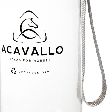 Fles van gerecycled plastic Acavallo