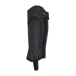 Unisex lederen chaps met contrasterende bies New Equestro