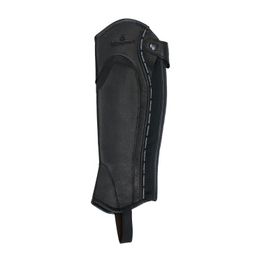 Unisex lederen chaps met contrasterende bies New Equestro