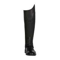 Unisex lederen chaps met contrasterende bies New Equestro