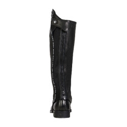 Unisex lederen chaps met contrasterende bies New Equestro