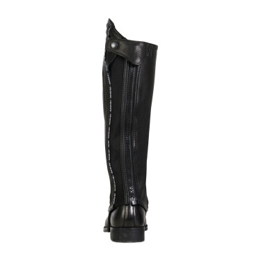 Unisex lederen chaps met contrasterende bies New Equestro