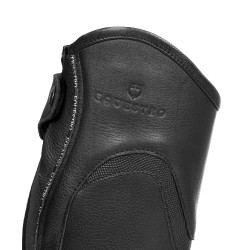Unisex lederen chaps met contrasterende bies New Equestro