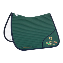 Dressuurzadelonderlegger met geborduurd logo Equestro X Fise 100