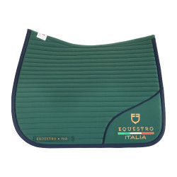 Dressuurzadelonderlegger met geborduurd logo Equestro X Fise 100