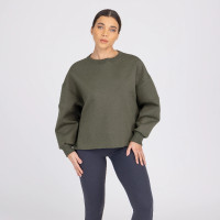 Aubrion React Sweatshirt Kaki Groen