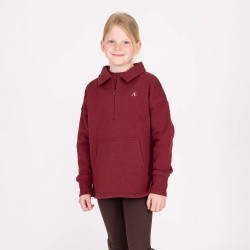 Paardrijtrui junior met kwart-rits – Aubrion | Equi-Clic