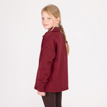 Paardrijtrui junior met kwart-rits – Aubrion | Equi-Clic