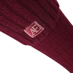 Aubrion Equestrian sokken van gebreide stof voor laarzen Draagwijze Bordeaux Aubrion Equestrian sokken van gebreide stof voor laarzen Draagwijze Bordeaux