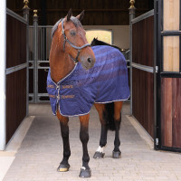 Shires Tempest Original zweetdeken met gaas Inkt Zwart